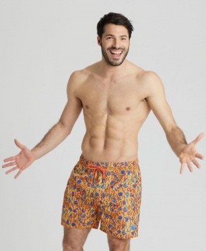 Arena Allover Print Beach Boxer Multicolor | SMFVIKX-46