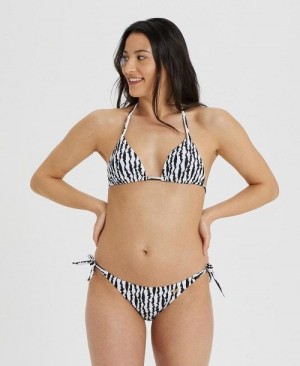 Arena Allover Triangle Bikini Black Multicolor | RTBZMFY-12