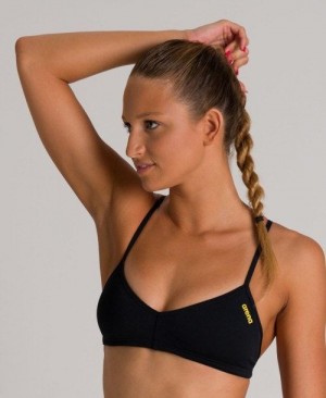 Arena Bandeau Live Black / Yellow | BNJXQMG-62