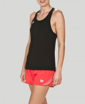 Arena Gym Tank Black | JQIUMZG-46