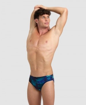 Arena Hero Camo Brief Green Multicolor | GZCOXEJ-18