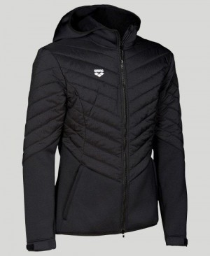 Arena Hooded Half-quilted Jacket Multicolor | WUKETZG-82