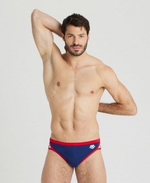 Arena Icons Brief Navy / Red | LCNJTIB-36