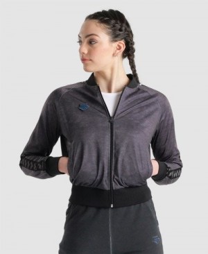 Arena Icons Relax Jacket Grey / Black | HAYMWEZ-25