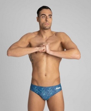 Arena Kikko Brief Navy / Multicolor Green | HXLFECY-85