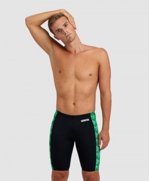 Arena Ride The Wave Jammer Black / Green | BMNFPGD-35