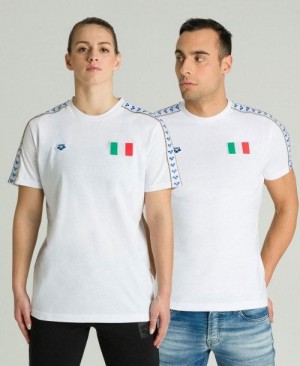 Arena Team Nations T-shirt White | SYNPGDM-32