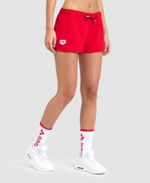 Arena Team Short Solid Red | HLQNJTI-05