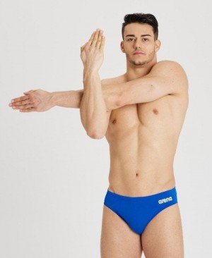 Arena Team Solid Brief Royal / White | USBKIZF-13