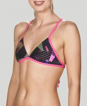 Arena Triangle Feel Top Multicolor / Rose | MRCQOZY-69