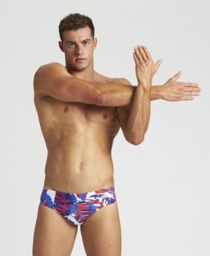 Arena Tropicals Brief Navy / Red Multicolor | MHAWGKY-80