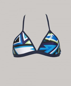 Arena Tulum Tie Back Top Blue / Multicolor | JZLUDPR-59