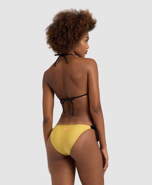 Arena 50th Anniversary Bikini Triangle Gold / Black | CLNTBIP-40