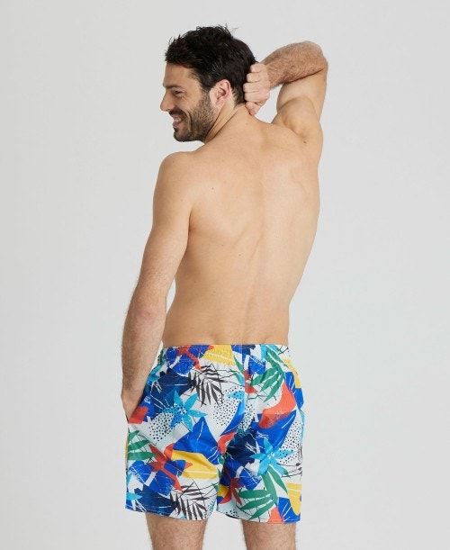 Arena Allover Print Beach Boxer Multicolor | KYAONEH-08