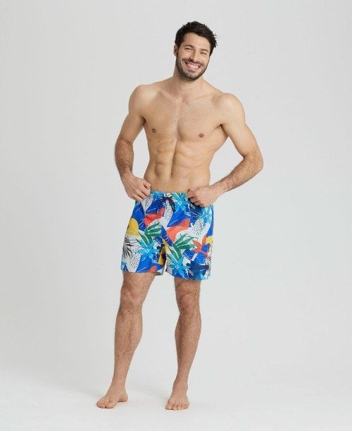 Arena Allover Print Beach Boxer Multicolor | KYAONEH-08