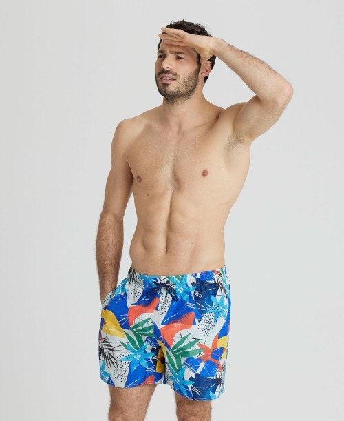 Arena Allover Print Beach Boxer Multicolor | KYAONEH-08