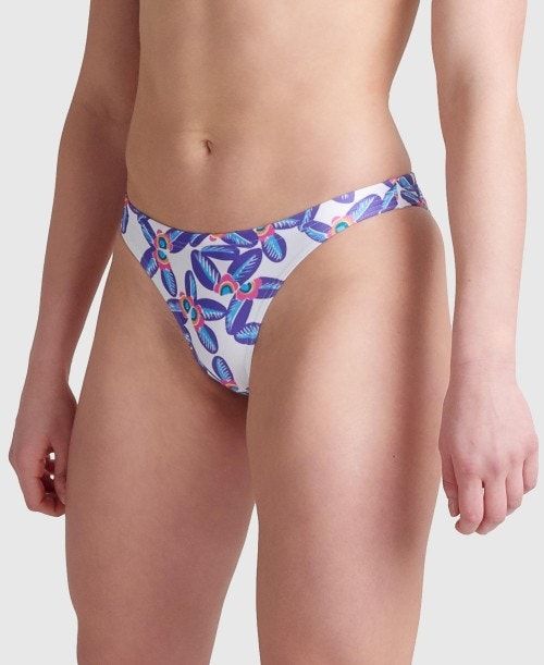 Arena Allover Swim Bottom Blue Multicolor | ILADJKR-39