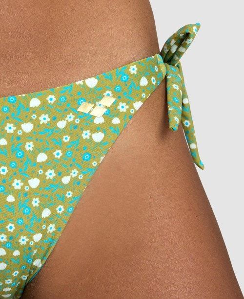 Arena Allover Triangle Bikini Olive Multicolor | NOFILEJ-04