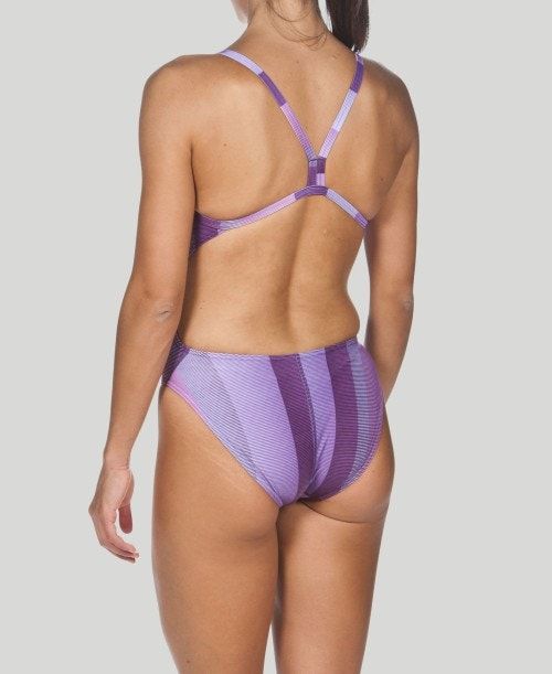 Arena Blended Stripe Challenge Back - Maxlife Purple | NYXITPW-39