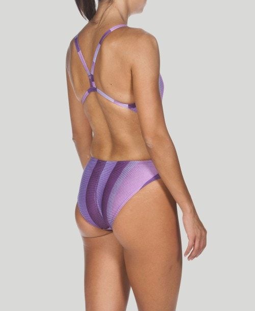 Arena Blended Stripe Challenge Back - Maxlife Purple | NYXITPW-39