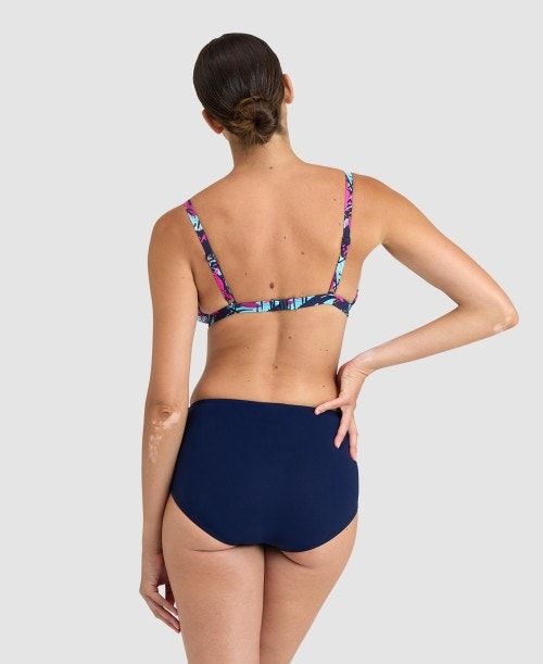 Arena Bodylift Francy Two Piece Navy / Rose Multicolor | JTHDLMX-98