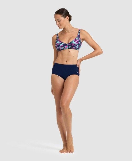 Arena Bodylift Francy Two Piece Navy / Rose Multicolor | JTHDLMX-98