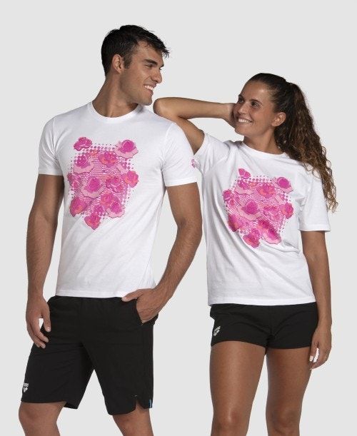 Arena Breast Cancer Awareness Collection T-shirt Multicolor | KLBWMAF-68