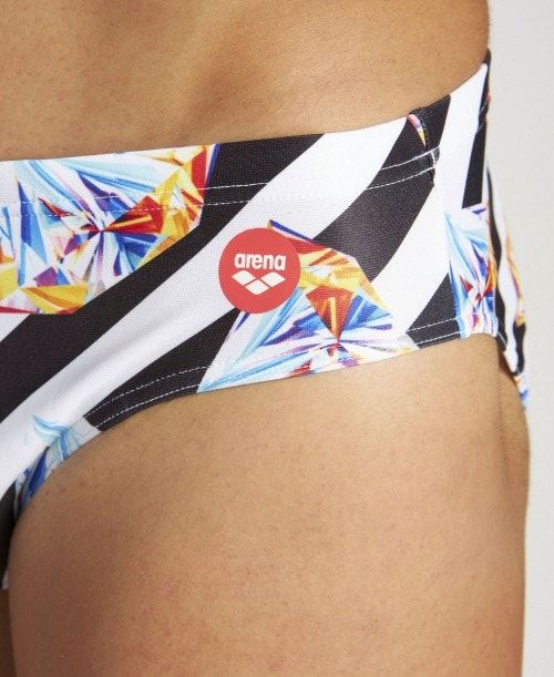 Arena Crazy Diamonds Brief Black / White Multicolor | OXSHEMV-43