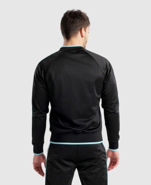 Arena Diamonds Relax Iv Jacket Black / White / Blue | RNPIAEC-09