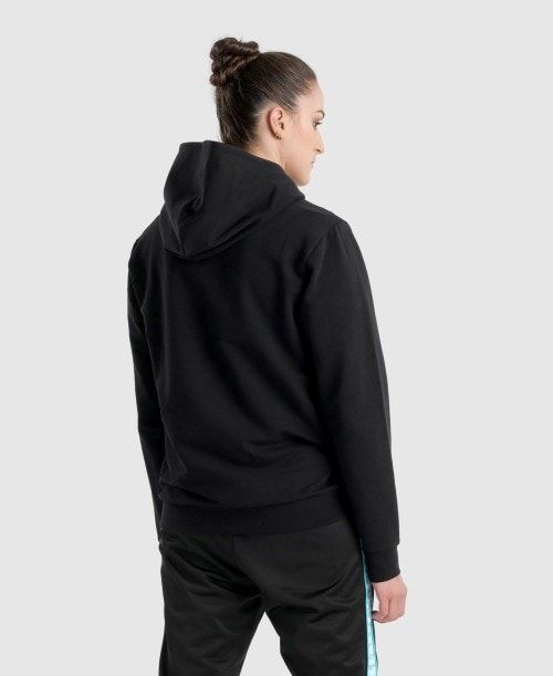 Arena Diamonds Solid Hoodie Black / White / Blue | ONKIJTS-58