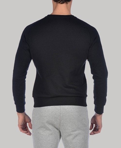 Arena Essential Crewneck Black | VPJFTBS-46