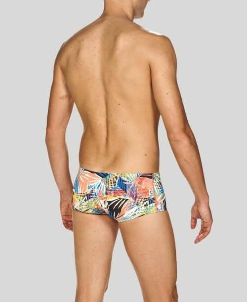 Arena Floral Allover Square Short - Maxlife Black / Multicolor | MQRGAIH-25