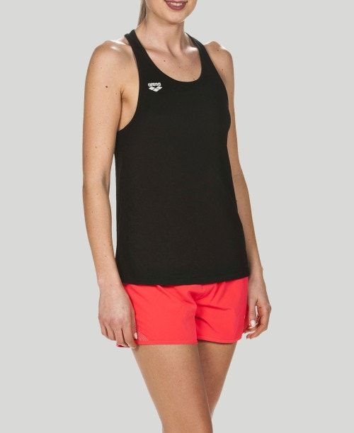 Arena Gym Tank Black | JQIUMZG-46