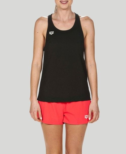 Arena Gym Tank Black | JQIUMZG-46