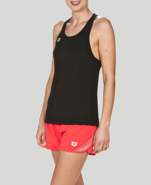 Arena Gym Tank Black | JQIUMZG-46