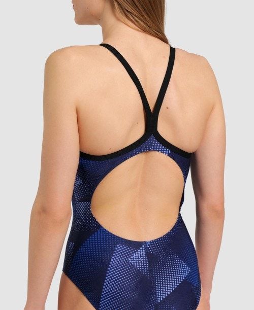 Arena Halftone Lightdrop Back One Piece Multicolor | GFCSKAY-59