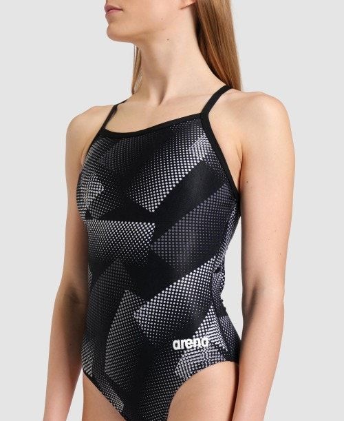 Arena Halftone Lightdrop Back One Piece Multicolor | PWIHAFL-39