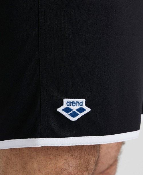 Arena Icons Beach Bermuda Short Black / White | MLKDFEZ-56