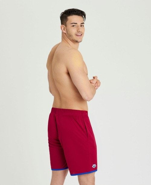 Arena Icons Beach Bermuda Short Burgundy / Blue | MATLHOS-82