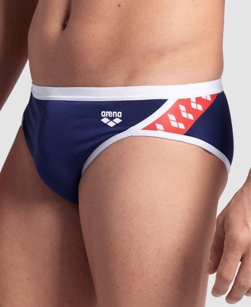 Arena Icons Brief Navy / White / Red Multicolor | CSQPIML-08