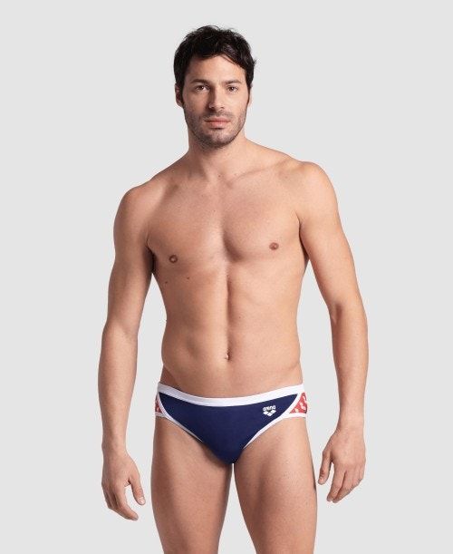 Arena Icons Brief Navy / White / Red Multicolor | CSQPIML-08