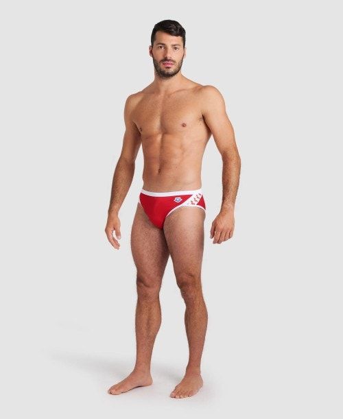 Arena Icons Brief Red / White | JZSYIPL-54