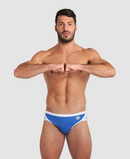 Arena Icons Brief Royal / White | IWTKMPS-81