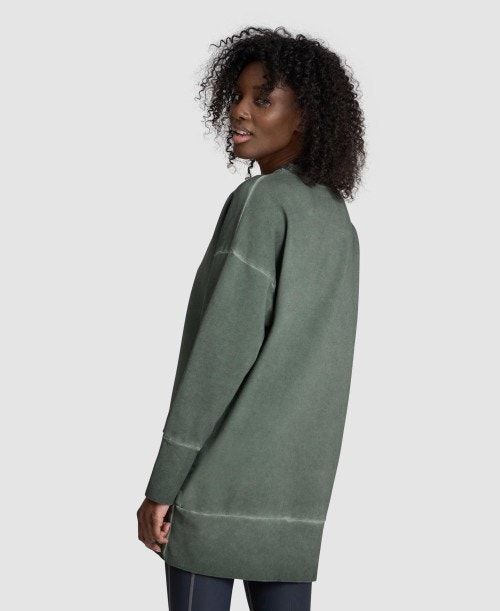 Arena Icons Oversized Crewneck Olive | ILMZETY-81