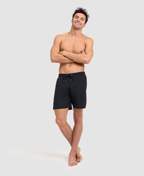 Arena Icons Solid Boxer Black | LNJDFZA-28