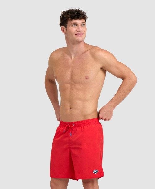 Arena Icons Solid Boxer Red | WGJHTUR-98