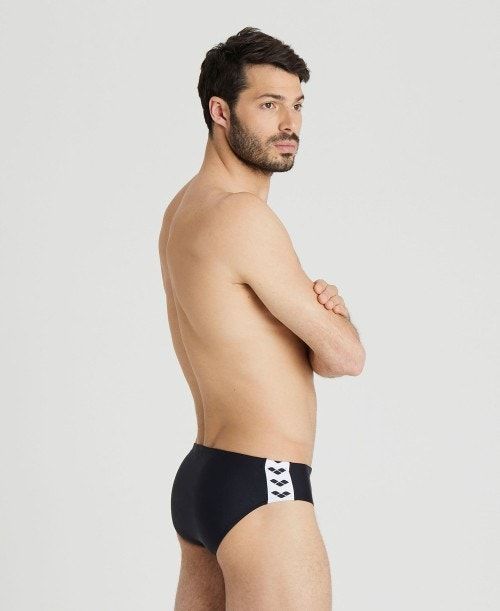 Arena Icons Solid Brief Black | EVROQWX-43