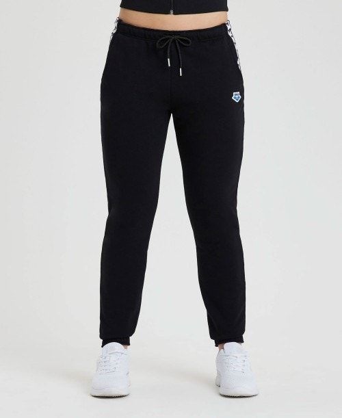 Arena Icons Solid Pant Black / White / Black | VLBJCUM-95