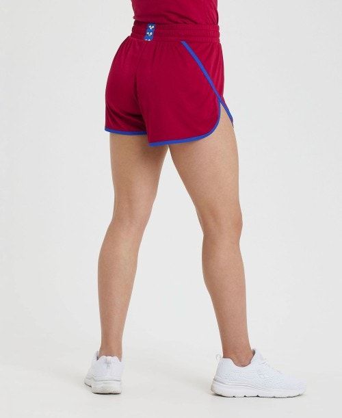 Arena Icons Taped Short Burgundy / Blue | CDIEPLK-53