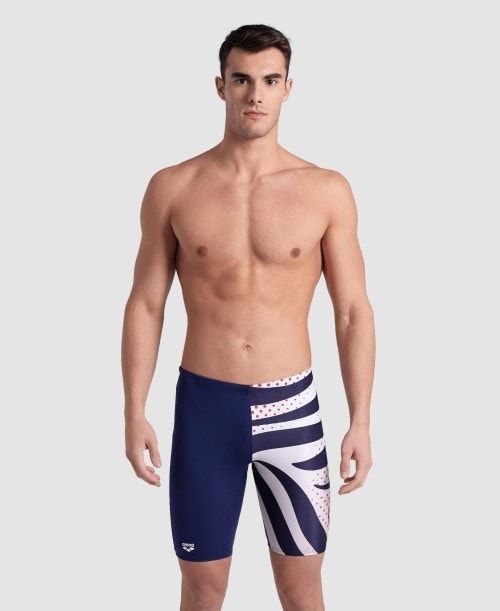 Arena Multi Stripes Swim Jammer Multicolor | ACTIYFH-81